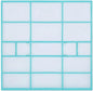 Air Conditioner Filter for Hanging Indoor Unit, Anti-Dust Plastic Mesh Filter by Fabuletta