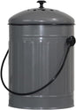 Markson Compost Bin with Airflow Lid and Charcoal Filter 1.5 Gallon Metal Gray by MARKSON