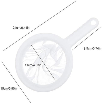 Kitchen Ultra-Fine Nylon Mesh Strainer I Plastic Sieve Fine Mesh Filter Spoon - Image 3