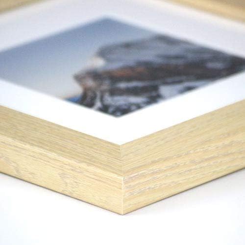 Frame It Easy 33 x 33 Wheat Wood Frame (Derby)