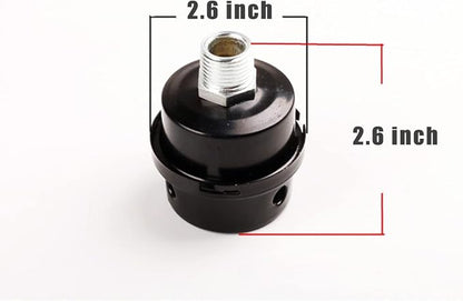Air Compressor Silencer, Filter Thread Metal oil-less Intake Filter Air Filter - Image 3
