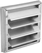 Extractor Fan Outlet, 100mm Stainless Steel Wall Air Vent Outdoor Filter Square by Unknown
