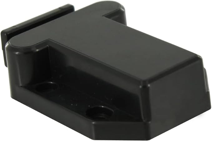Cabinet latches,Push Latch, Rebound self-Locking Device, with Automatic pop-up Function Cabinet Lock, Prevent The Door from Sliding, Convenient and Practical, Easy to Install. (2 Pack)