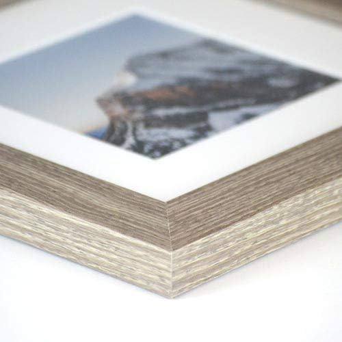 Frame It Easy 33 x 29 Rustic Gray Wood Frame (Derby)