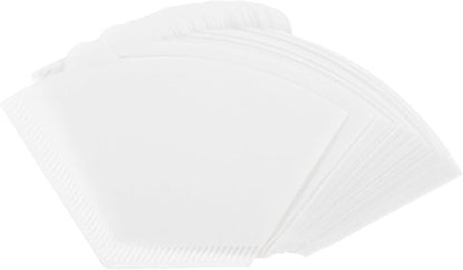 Paper Coffee Filter Cones 100pcs Espresso Filters Unbleached by BRIGHTFUFU