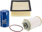 For 07-10 Dodge Ram 2500 6.7L Diesel Water Separator Fuel Filter Oil & Air 3pc by Unknown