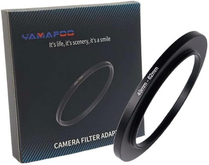YAMAFOO 49mm to 62mm Step-Up Ring/Step Down Rings Filter Adapter by YAMAFOO