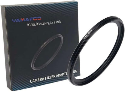 YAMAFOO 77mm to 67mm Step-Up Ring/Step Down Rings Filter Adapter by YAMAFOO