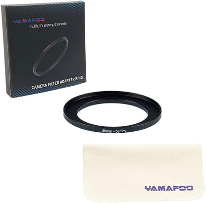 YAMAFOO 46mm to 58mm Step-Up Ring/Step Down Rings Filter Adapter - Image 2