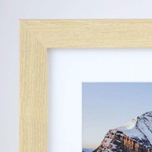 Frame It Easy 33 x 8 Wheat Wood Frame (Derby)