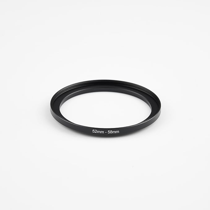 52mm Lens to 58mm Camera Lens Adapter 52mm to 58mm Step Up Ring Adapter Ring - Image 2