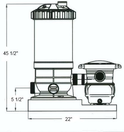 Rx Clear 1 HP Radiant PRC120 | Filtration System - Image 4