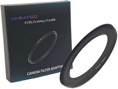 YAMAFOO 67mm to 86mm Step-up Ring/Step Down Rings Filter Adapter by YAMAFOO