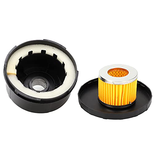 3/4 25mm Air Compressor Silencer, Plastic Shell Round Muffler Filter Intake Dia - Image 8