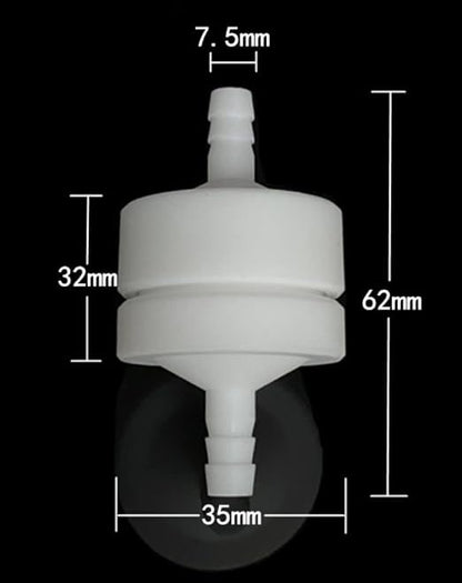 Lab Filter Holder Reusable Barbhead Filter PTFE ID 25mm Pack of 1 - Image 2