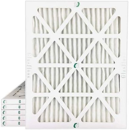 Glasfloss 21-1/2 x 23-5/16 x 1 MERV 10 Pleated Air Filters Box of 6. - Image 4