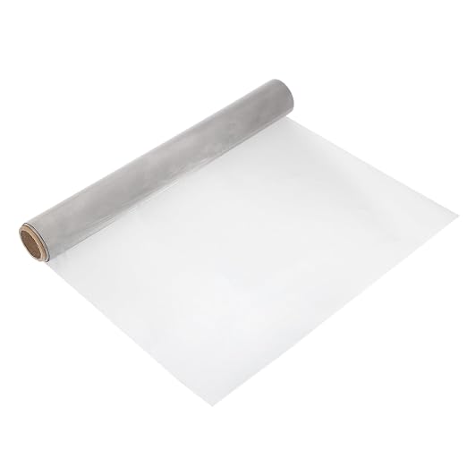 uxcell 150 Mesh 118" x 16" Woven Wire Mesh, 304 Stainless Steel Air Vent Filter by uxcell