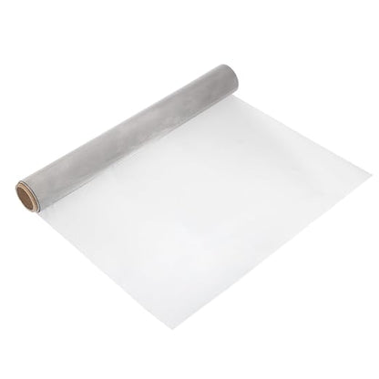 uxcell 150 Mesh 118" x 16" Woven Wire Mesh, 304 Stainless Steel Air Vent Filter by uxcell