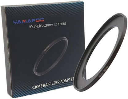 YAMAFOO 62mm to 82mm Step-Up Ring/Step Down Rings Filter Adapter by YAMAFOO