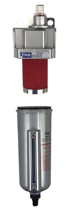 3/4" NPT Industrial Coalescing 0.01u Micron Filter Removes 99.98% of Oil - Image 2