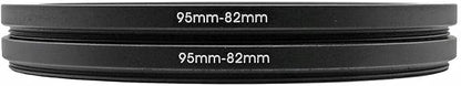 95 to 82mm Metal Step Rings, 95mm to 82mm Step Down Ring Filter Ring Adapter - Image 2