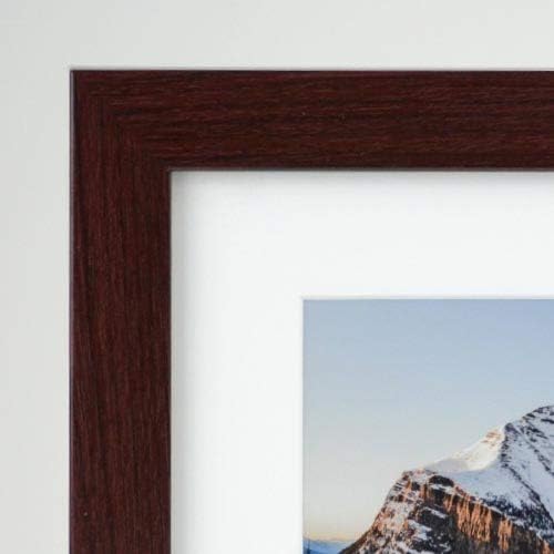 Frame It Easy 33 x 27 Merlot Wood Frame (Derby)