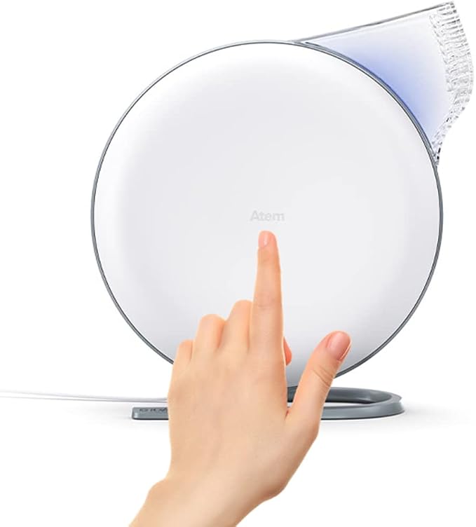 IQAir Atem Desk Air Purifier for Home, Small Room up to 150 sq ft, HyperHEPA - Image 6