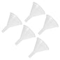 Veemoon 5pcs 100mm Plastic Scientific Triangle Funnels, Laboratory Pp Filling by Veemoon