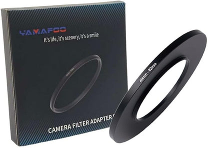 YAMAFOO 49mm to 82mm Step-Up Ring/Step Down Rings Filter Adapter by YAMAFOO