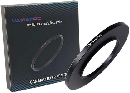 YAMAFOO 43mm to 67mm Step-Up Ring/Step Down Rings Filter Adapter by YAMAFOO