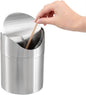 Restaurantware RW Clean 0.4 Gallon Countertop Garbage Can 1 Compact Mini Trash by Restaurantware