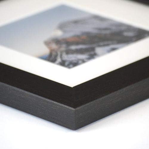 Frame It Easy 33 x 26 Coffee Wood Frame (Derby)