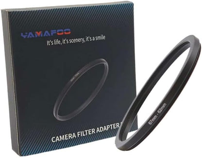 YAMAFOO 67mm to 62mm Step-Up Ring/Step Down Rings Filter Adapter by YAMAFOO