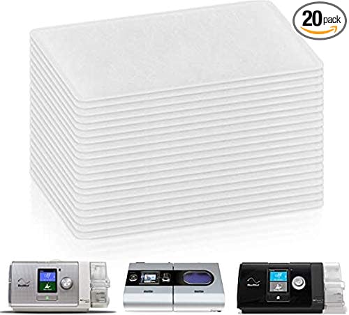 20 Pack CPAP Filters ResMed Premium Disposable Air Filter Universal Replacement by FYYZY