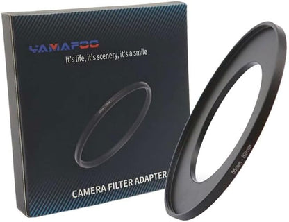 YAMAFOO 55mm to 82mm Step-Up Ring/Step Down Rings Filter Adapter by YAMAFOO