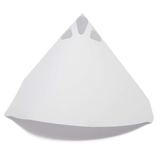 100 PCs Paper Filter with Cone Silicone Resin Funnel, Paint Strainer or Resin - Image 5