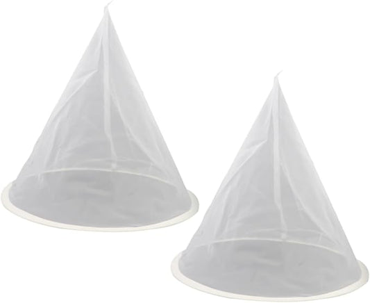 SECFOU 2pcs Fine Gauze Mesh Honey Strainer Filter Net by SECFOU