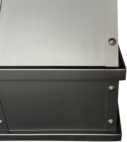 CT Copper Tailor Sloped Copper Vent Hood Wall Mount, 1150 CFM Exhaust Fan - Image 4