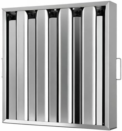 VBENLEM Pack of 6 Hood Filters 19.5W x 19.5H Inch, 430 Stainless Steel 4 - Image 10