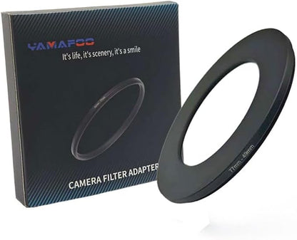YAMAFOO 77mm to 49mm Step-Up Ring/Step Down Rings Filter Adapter by YAMAFOO
