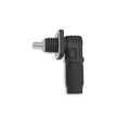 100A Battery Energy Storage Connector, 16mm² High Current Connectors IP67 Waterproof Stud Wiring Power Adapter Quick Plug Terminal Right Angle Plug and Socket (1000V Black)