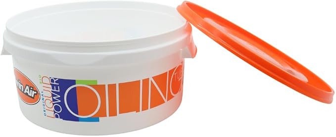 Oiling Tub - Durable, Resealable Orange Tub - Image 2
