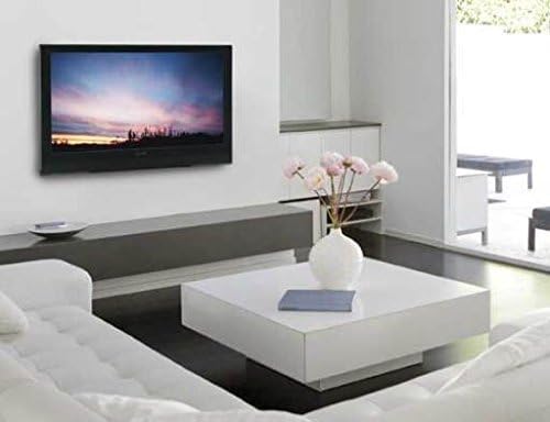 Ultra Slim Tilt TV Wall Mount Bracket for Samsung QN82Q6 Flat 82" QLED 4K UHD 6 Series Smart TV 2018 - Low Profile 1.7" from Wall, 12° Tilt Angle, Easy Install for Reduced Glare!