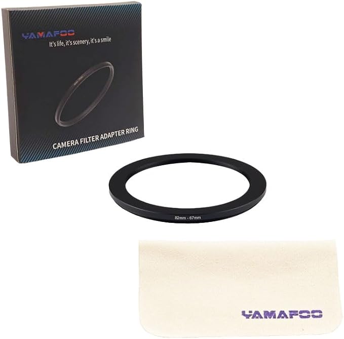 82mm to 67mm Step-up Adapter Rings, Step Up Ring, Step-Down Rings Filter Ring - Image 2