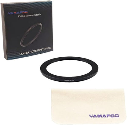 82mm to 67mm Step-up Adapter Rings, Step Up Ring, Step-Down Rings Filter Ring - Image 2