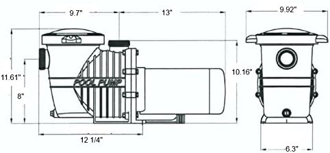 Rx Clear 1 HP Radiant PRC150 | Filtration System - Image 3