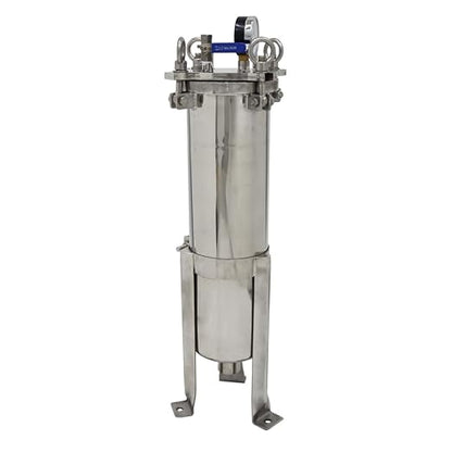 #4 Bag Filter Housing 304 Stainless Steel Filter Solid-Liquid Separation Tool by PreAsion