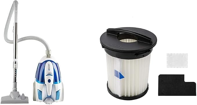 Vacmaster CC0101 Bagless Canister Vacuum Cleaner 1 Washable HEPA Filter 1 Air by Vacmaster