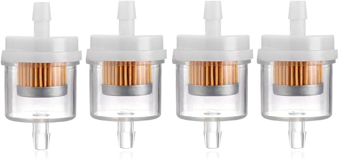 4 Pack Universal Gas Inline Fuel Filters - Image 2