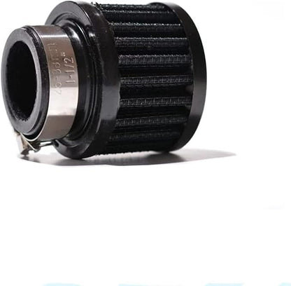 25mm Air Intake Filter 1" Inlet Dia Air Intake Cone Universal Filter Parts by Bluewhale